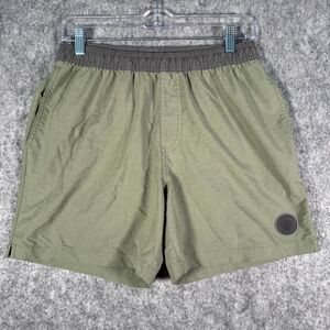 Chubbies Shorts Mens Size Small Green 5.5 Inseam The Smoothies Elastic Waist